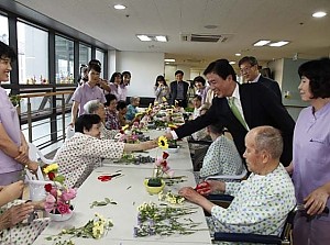 김범일 대구시장님 시설방문