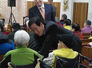 달서구청장님 명절맞이 시설방문