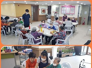 레크레이션 - 컵 쌓기, 젠가, 낚시