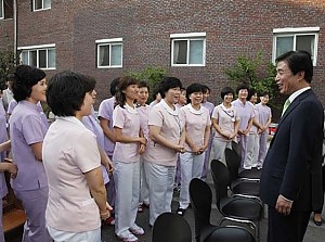 김범일 대구시장님 시설방문
