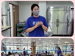 푸드테라피 - 이색전 굽기(버섯전, 하트게맛살전)